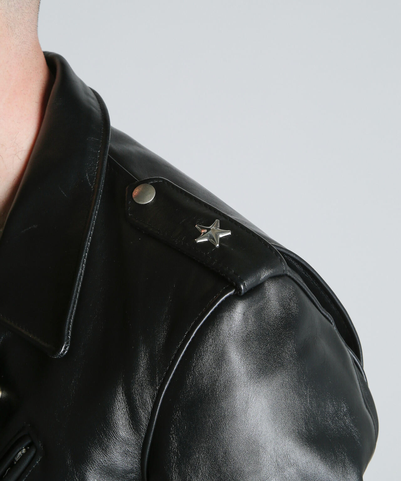 613UST ONESTAR TALL/ワンスター トール ライダース レザージャケット