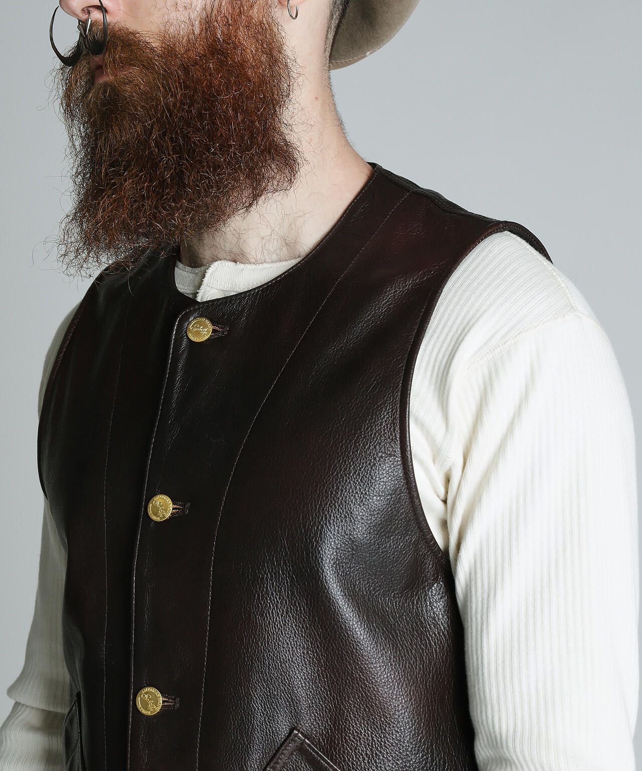 BUFFALOW LEATHER VEST/バッファロー レザーベスト | Schott（ショット