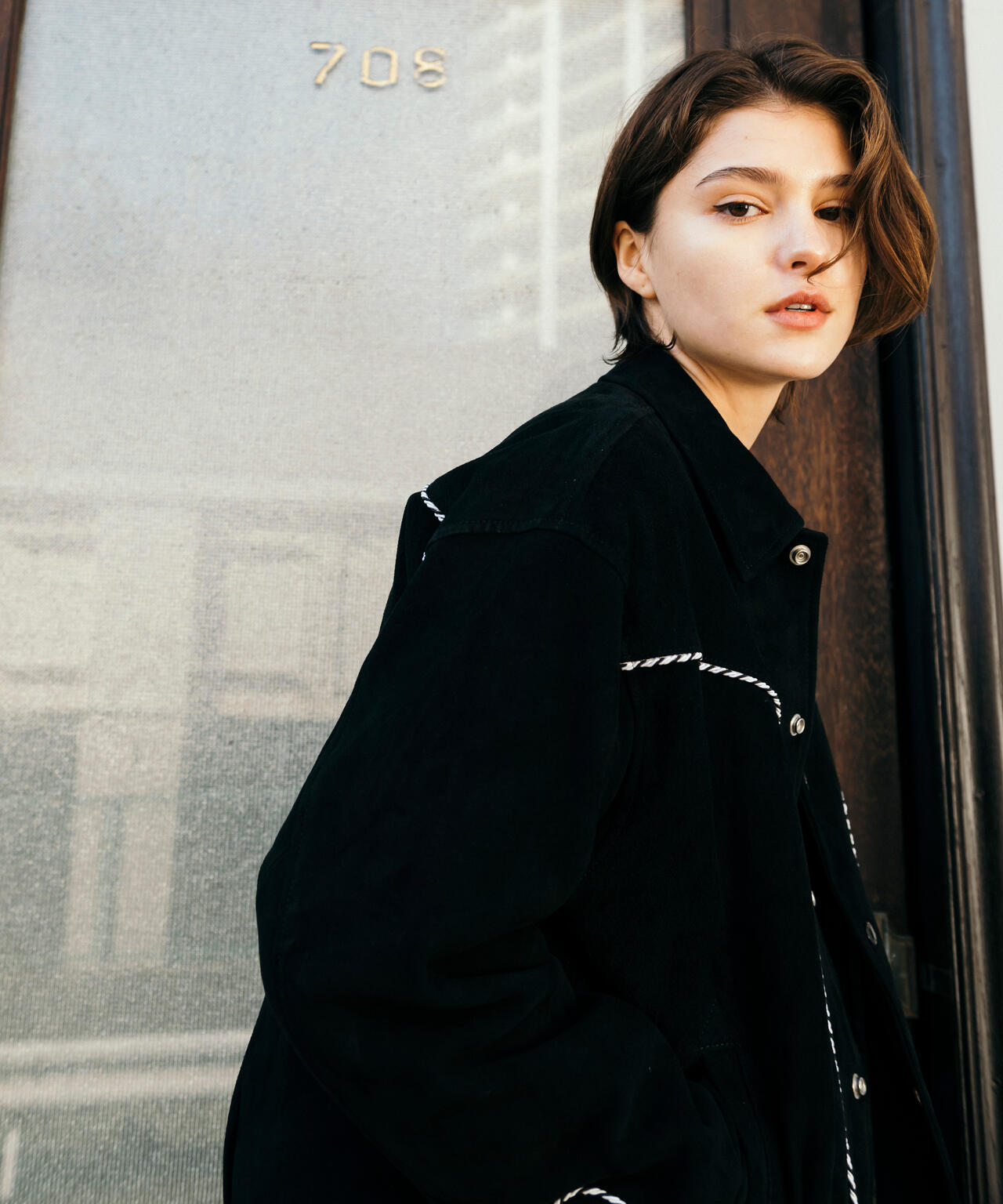 WESTERN SUEDE LEATHER JACKET/ウエスタンスウェード レザージャケット