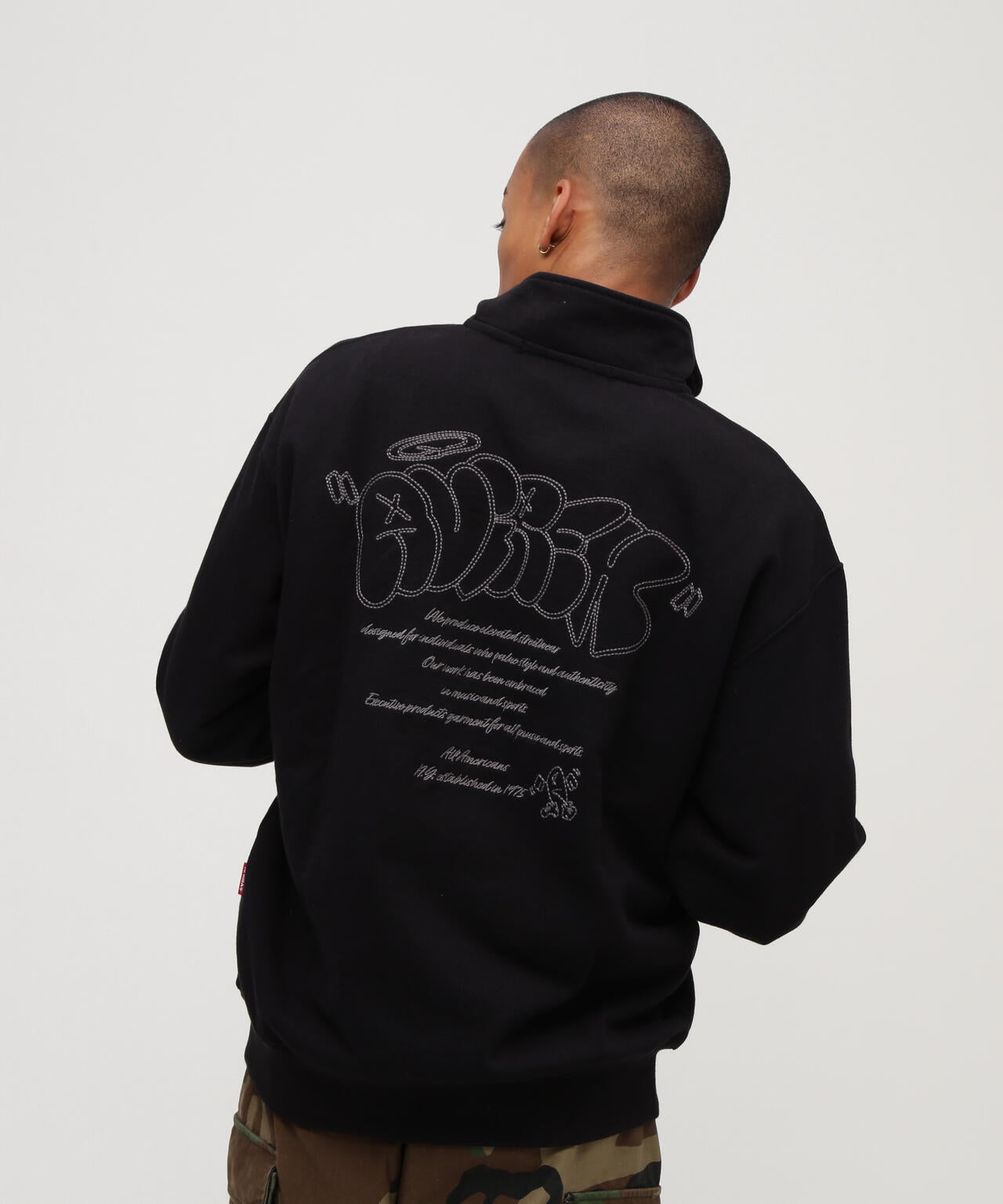 直営店限定》GRAFFITI HALF ZIP SWEAT | AVIREX（アヴィレックス