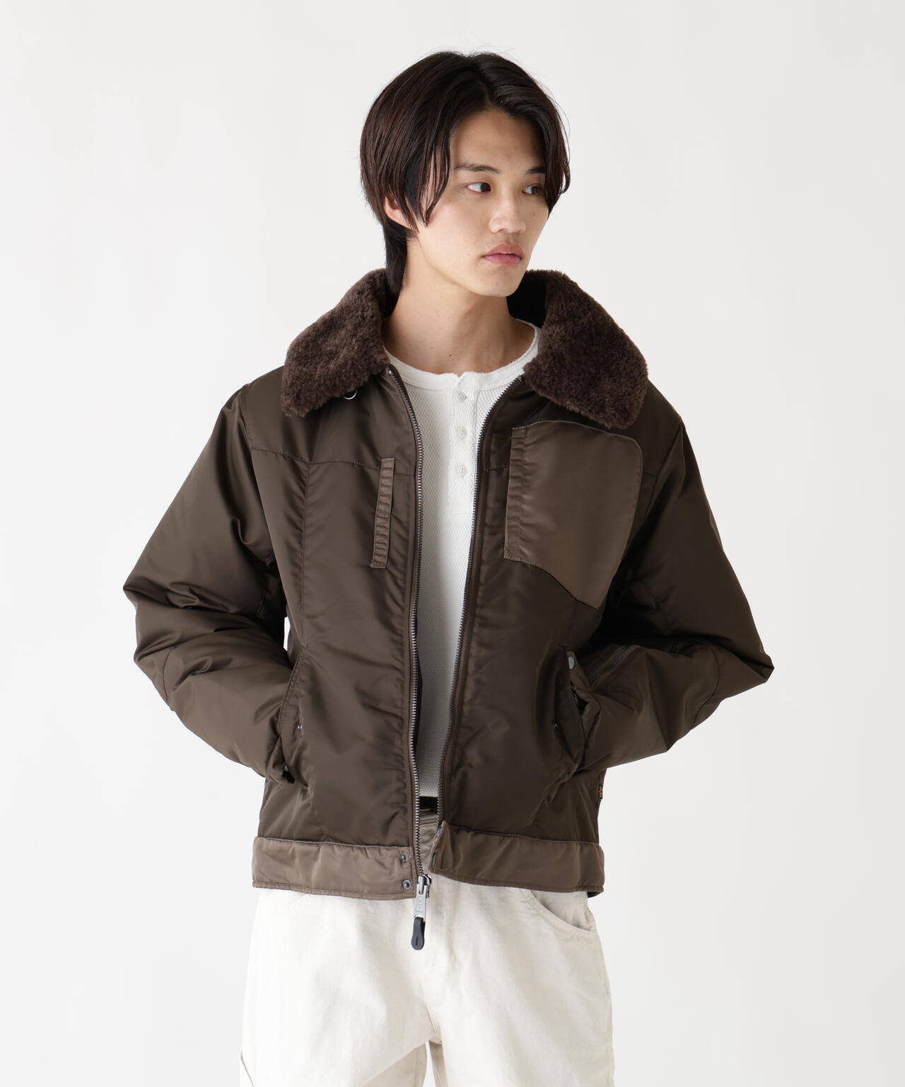 NYLON AVIATOR JACKET | Alpha Industries（アルファ インダストリーズ