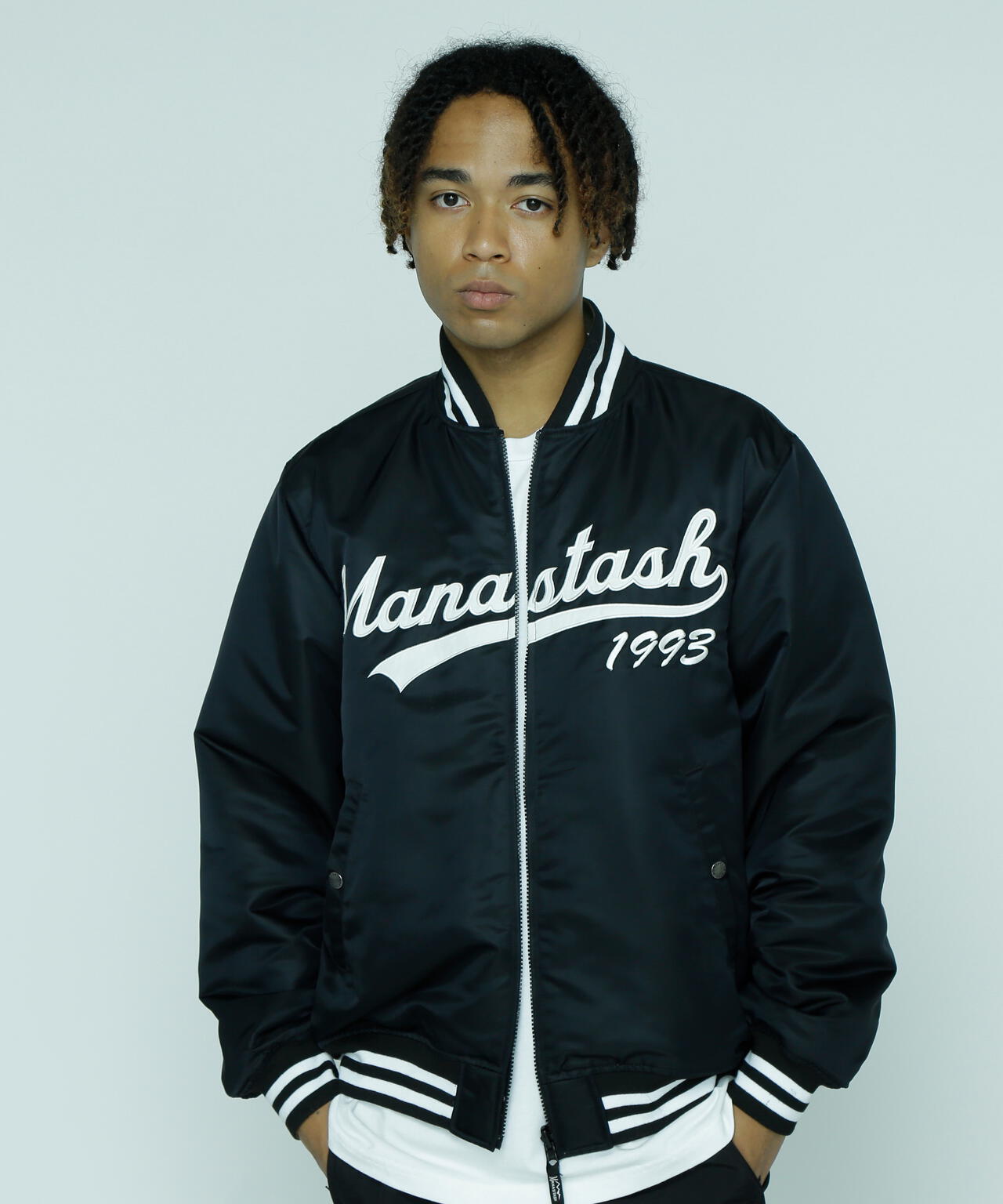 MANASTASH/REVERSIBLE NYLON VARSITY JACKET | MANASTASH（マナ