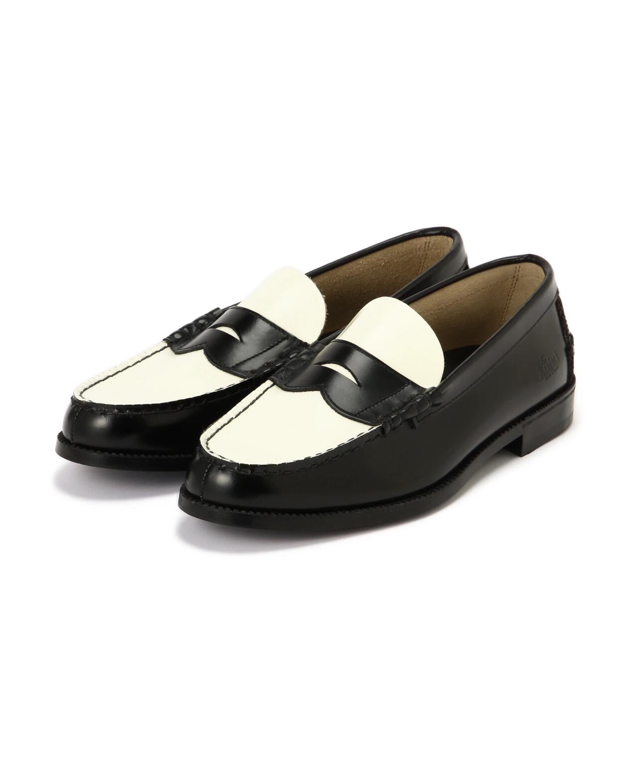 The Kenford Fineshoes/COMBI LOAFERS/BLACK WHITE | MANASTASH（マナ