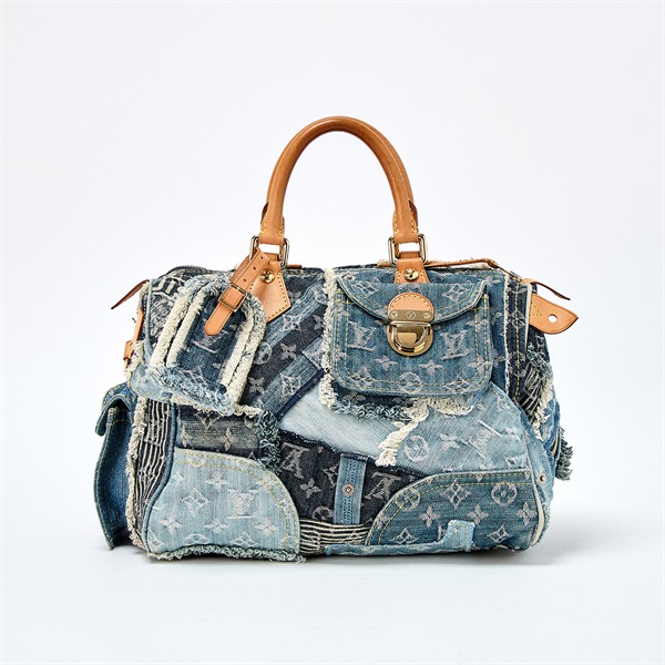 LOUIS VUITTON スピーディ 30 モノグラムデニム ハンドバッグ M95380