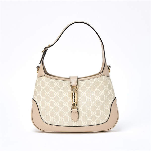 GUCCI ジャッキー 1961 GGスプリーム スモール ハーフムーン