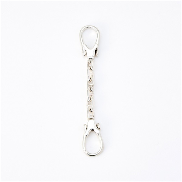 HERMES シェーヌダンクル セパレート キーホルダー シルバー 925