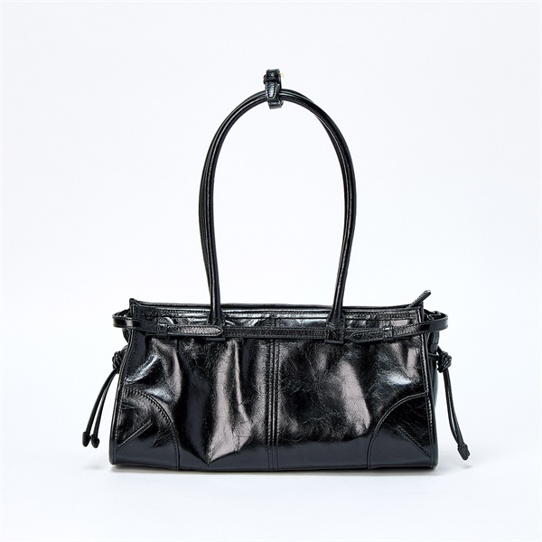 PRADA ボニー トライアングル ショルダーバッグ ブラック ゴールド