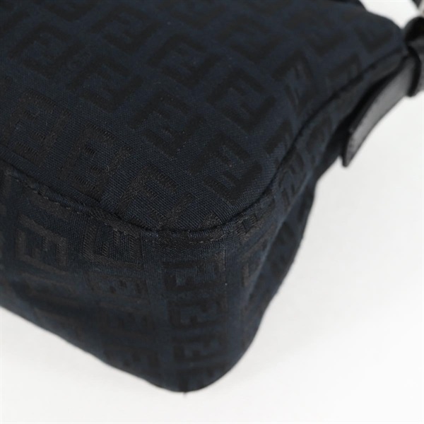 FENDI マンマバゲット ズッキーノ ショルダーバッグ ブラック シルバー
