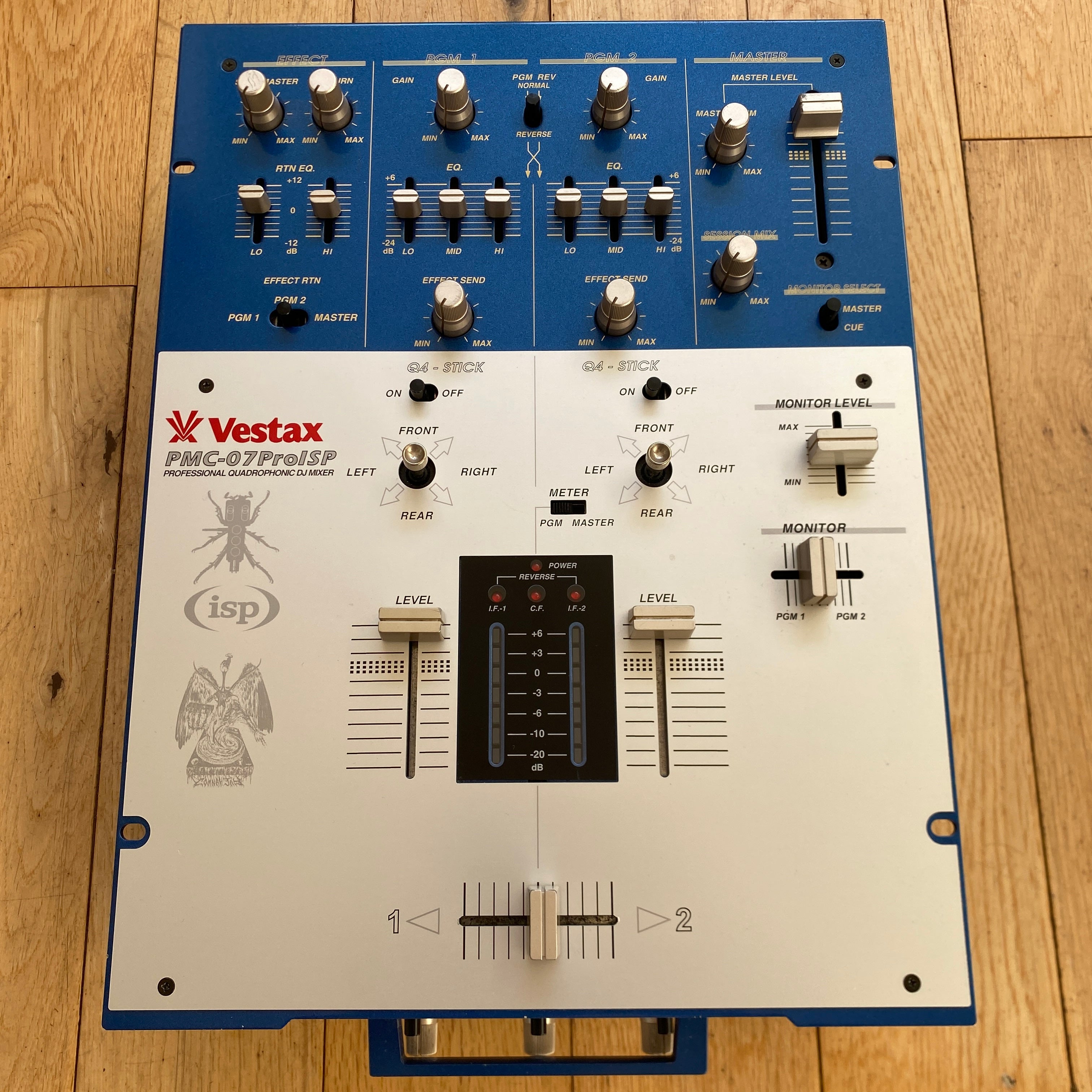 Vestax PMC-07 Pro ISP Remix Mixer | DJ Scratch Mixer