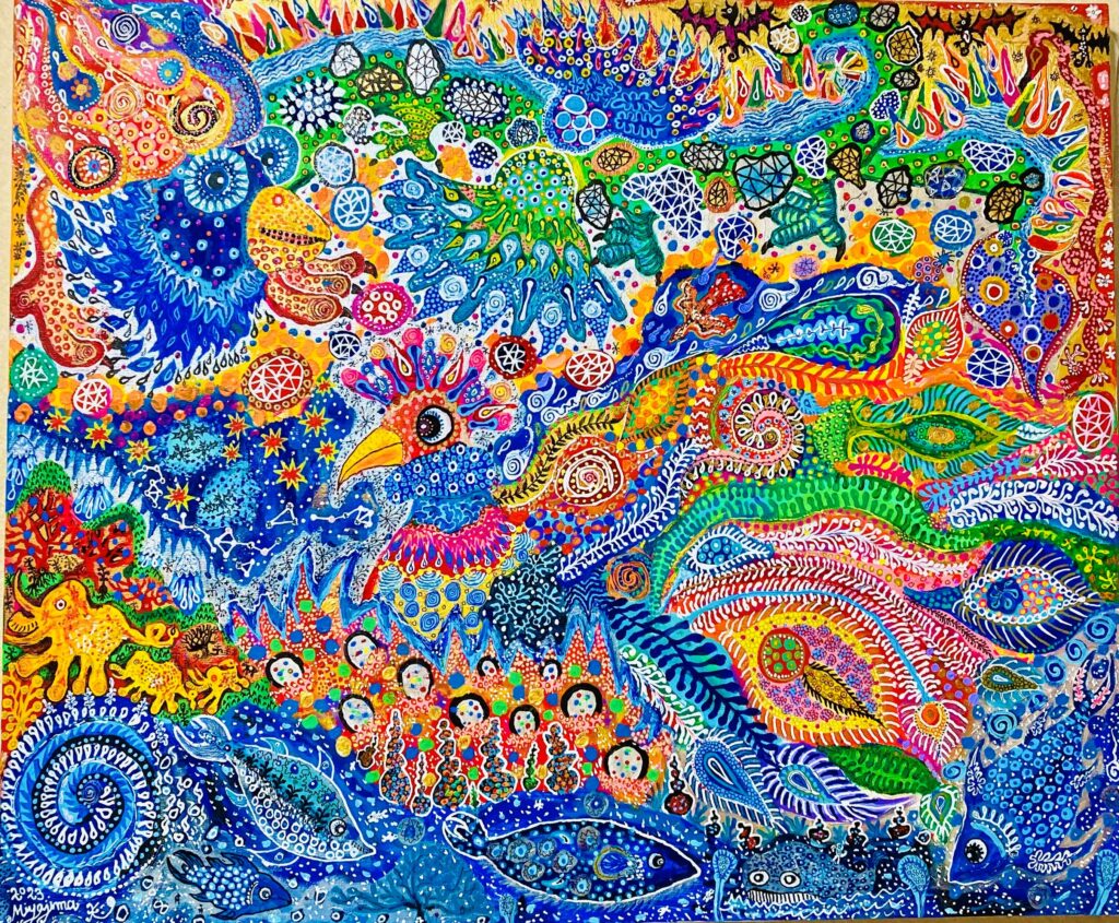 サイケデリックアートとは？独創的な作品の描き方を紹介 - 極彩空想世界