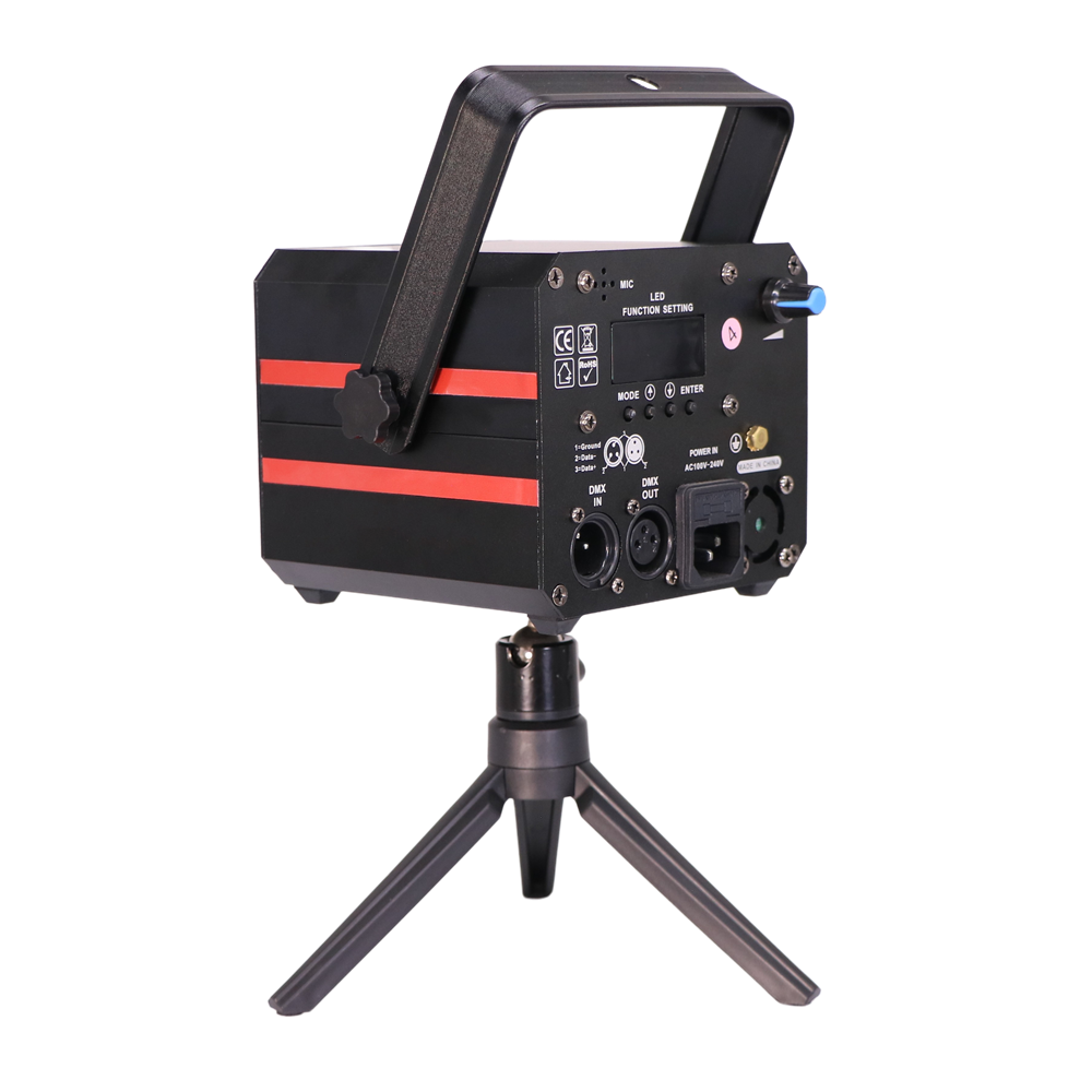 Mini Laser Stage Lighting Projector with Remote & Tripod