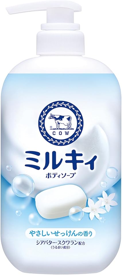 ミルキィボディソープ やさしいせっけんの香り ポンプ付 500ml