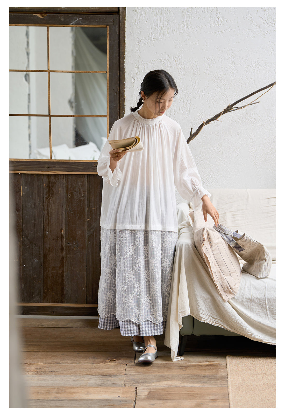 ✩アンティークデザイン チャーチスモック ✩ – momad store