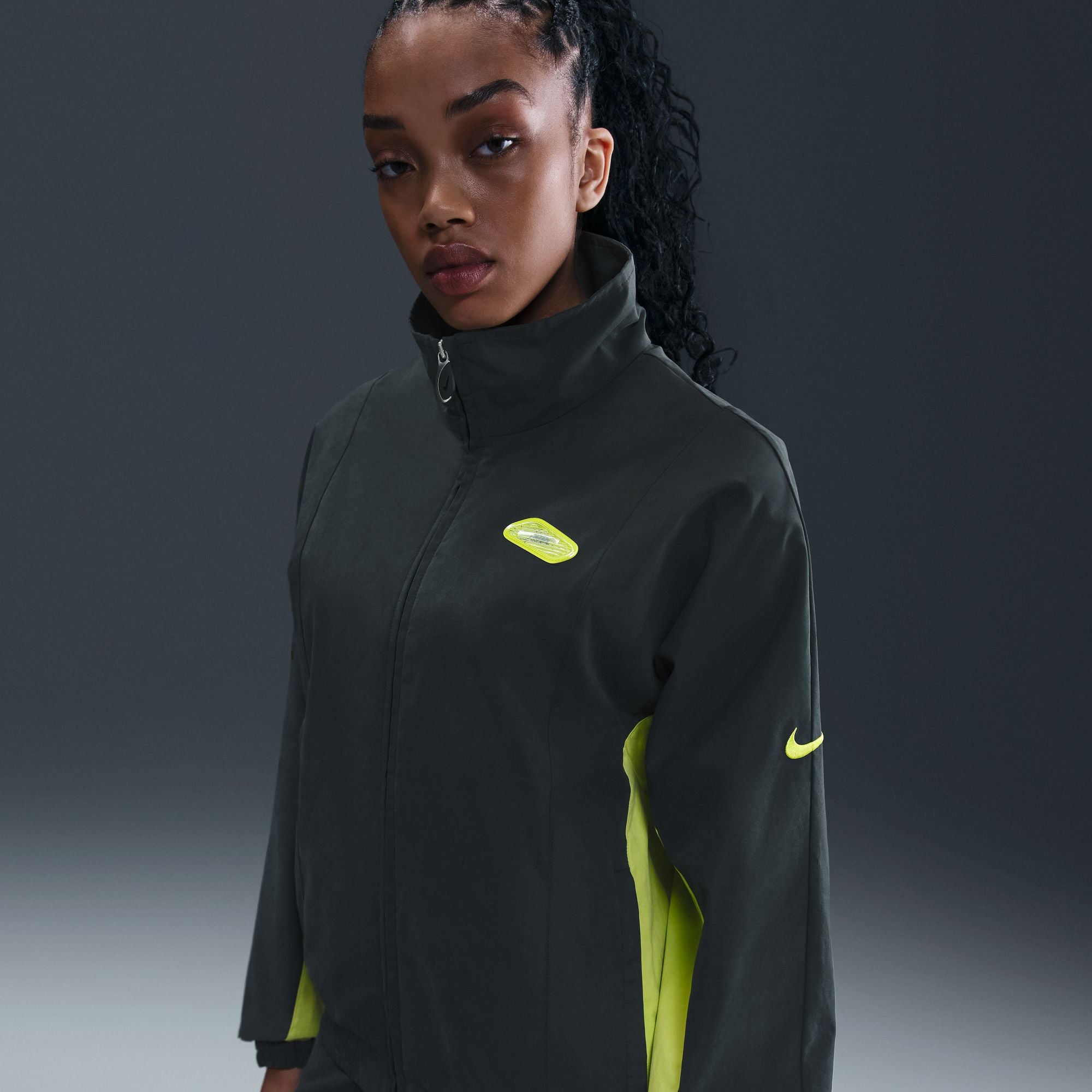 NIKE X PATTA Track Jacket - Black/Cyber HJ0712-010 I Momentum