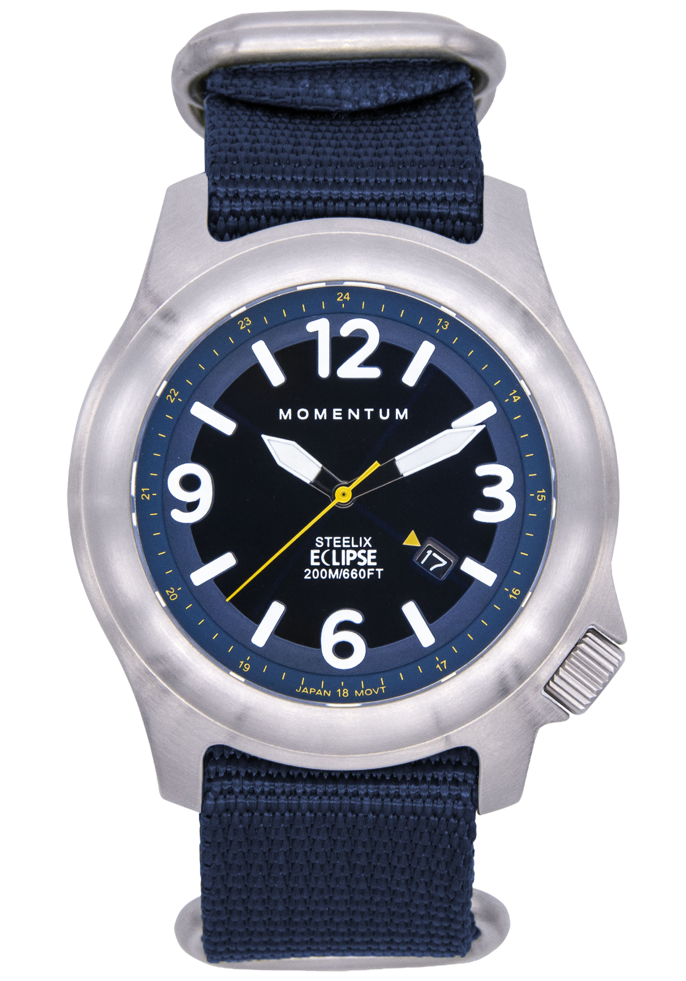 Steelix Eclipse [44mm] | Solar Field Watch | Momentum