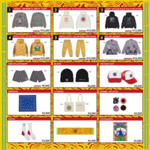 レッチリ 2023 日本公演 プレミアグッズ レッチリ 2023 日本公演