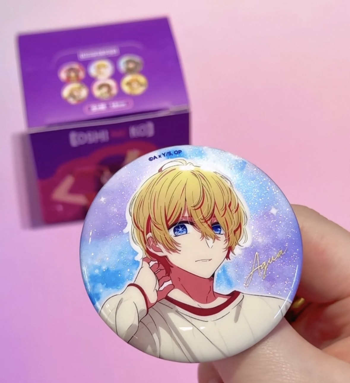 予約】推しの子 中国限定 SUNRISEPOPコラボ 缶バッジ ブラインド・BOX