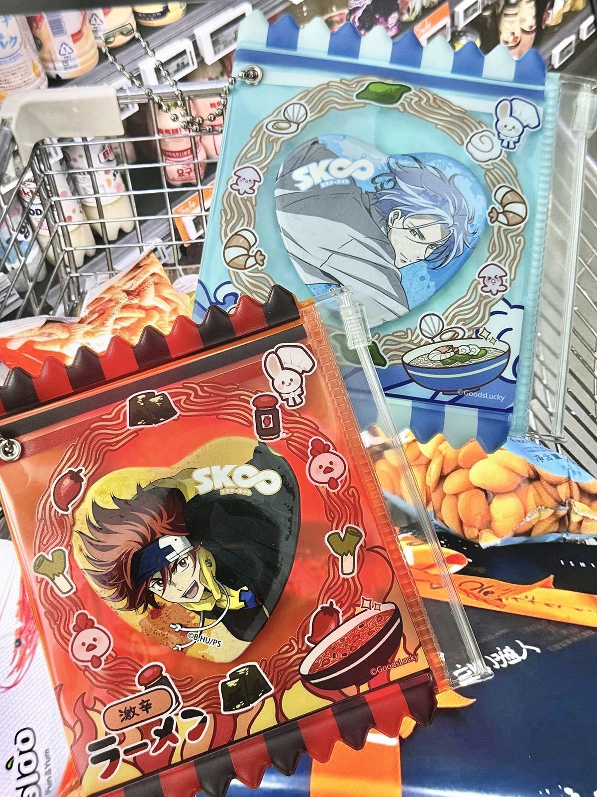 予約現品・なくなり次第終了】美味ラーメン アクスタ・缶バッジケース