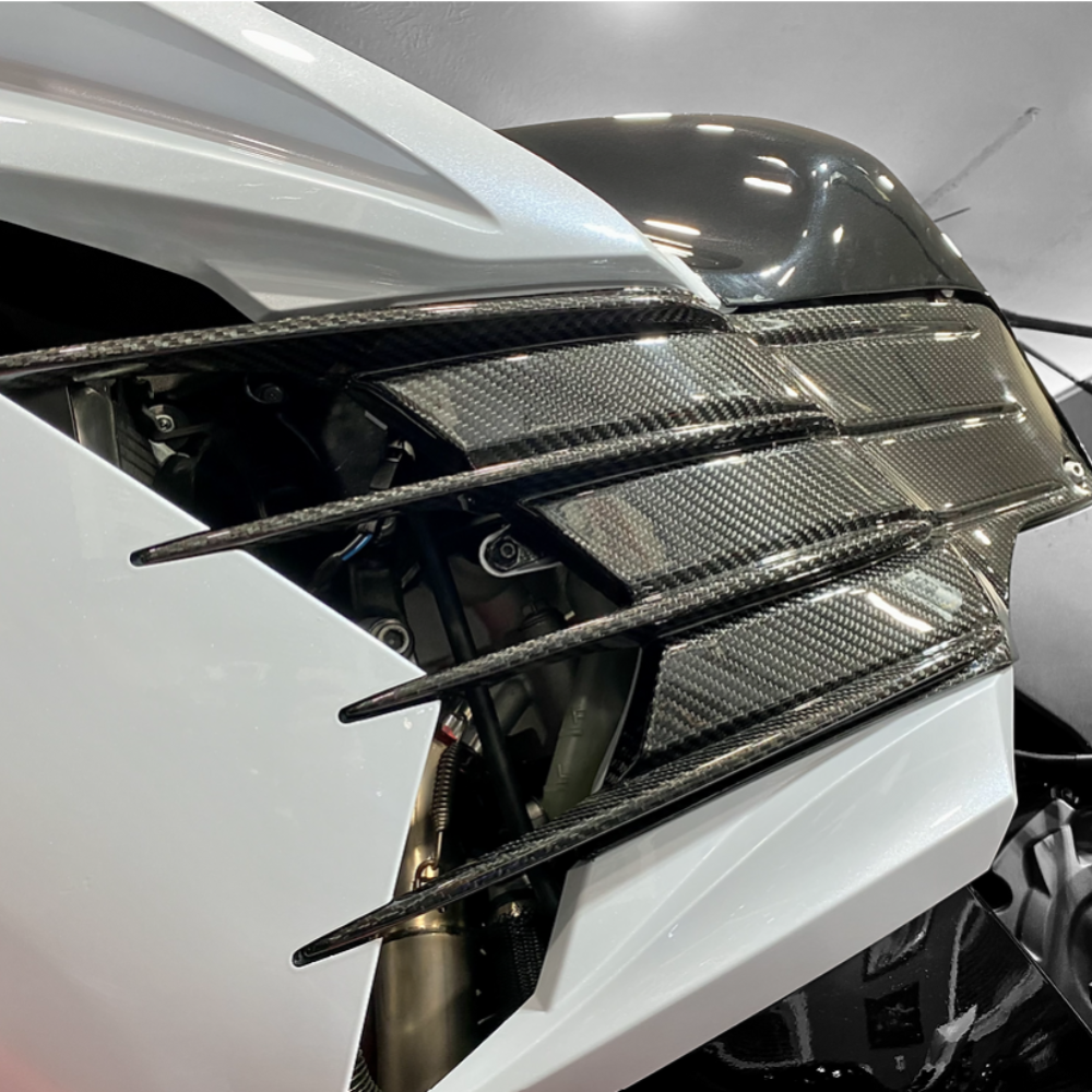 AGM ZX14R Carbon Fiber Side Gills - Montgomery Motorsports