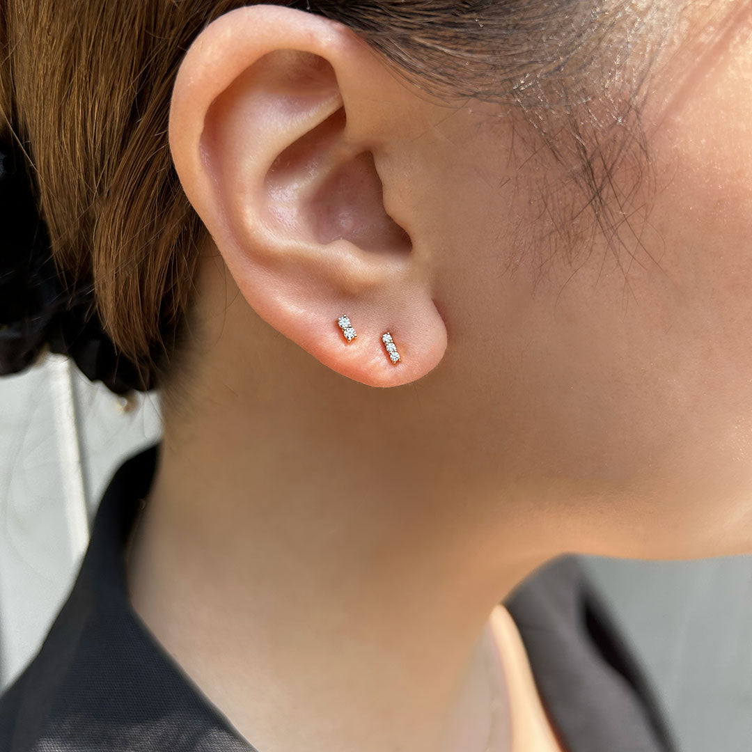 K10ピアス ジェイデン ダイヤ｜MONATELIER（モナトリエ）公式｜K10 一