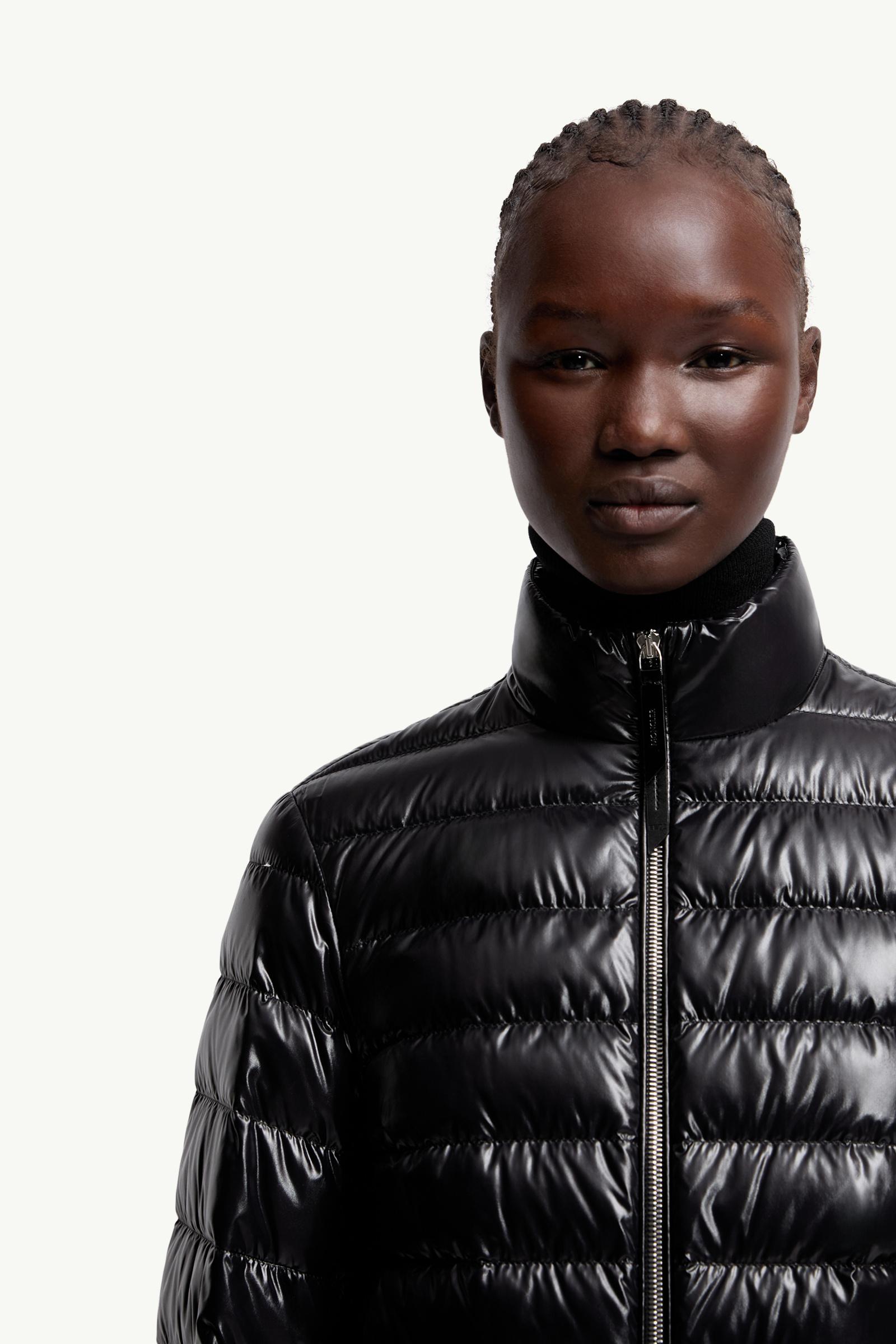 Black Moncler x EE72 by Edward Enninful Knut Short Down Jacket