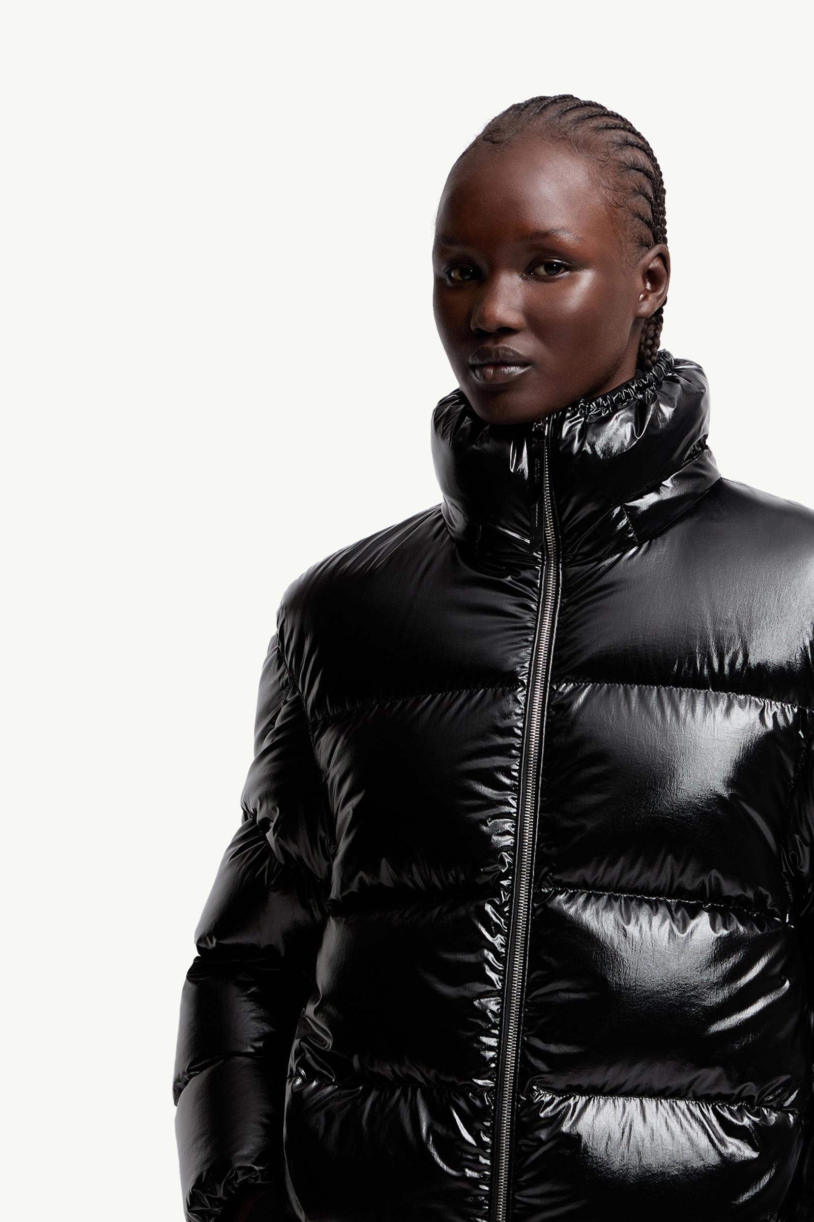 ブラック Moncler x EE72 by Edward Enninful Lothar ショートダウン