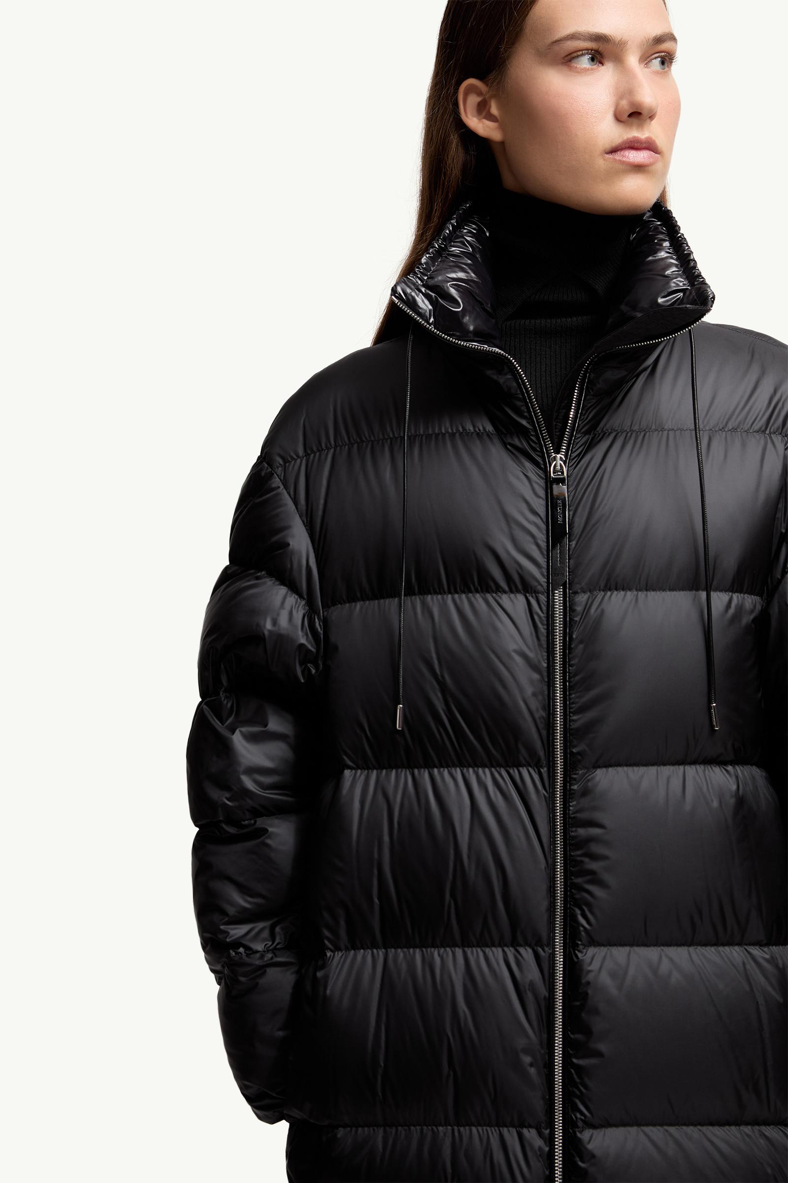 Black Moncler x EE72 by Edward Enninful Thiol Long Down Jacket