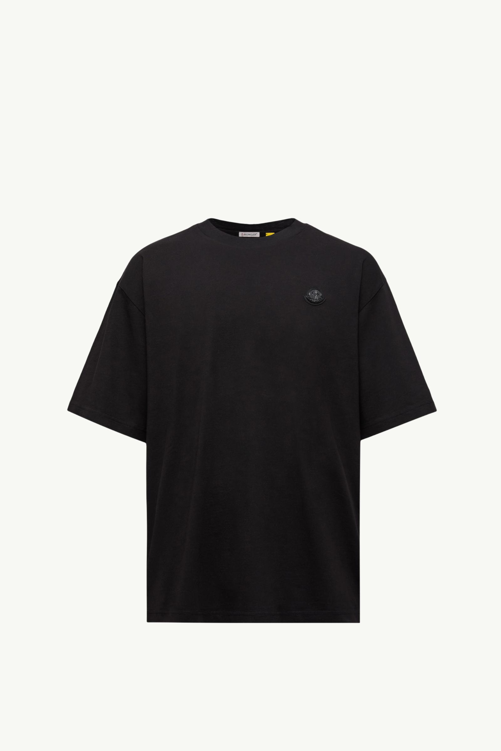 Black Moncler x A$AP Rocky Cotton T-Shirt - Moncler x A$AP Rocky