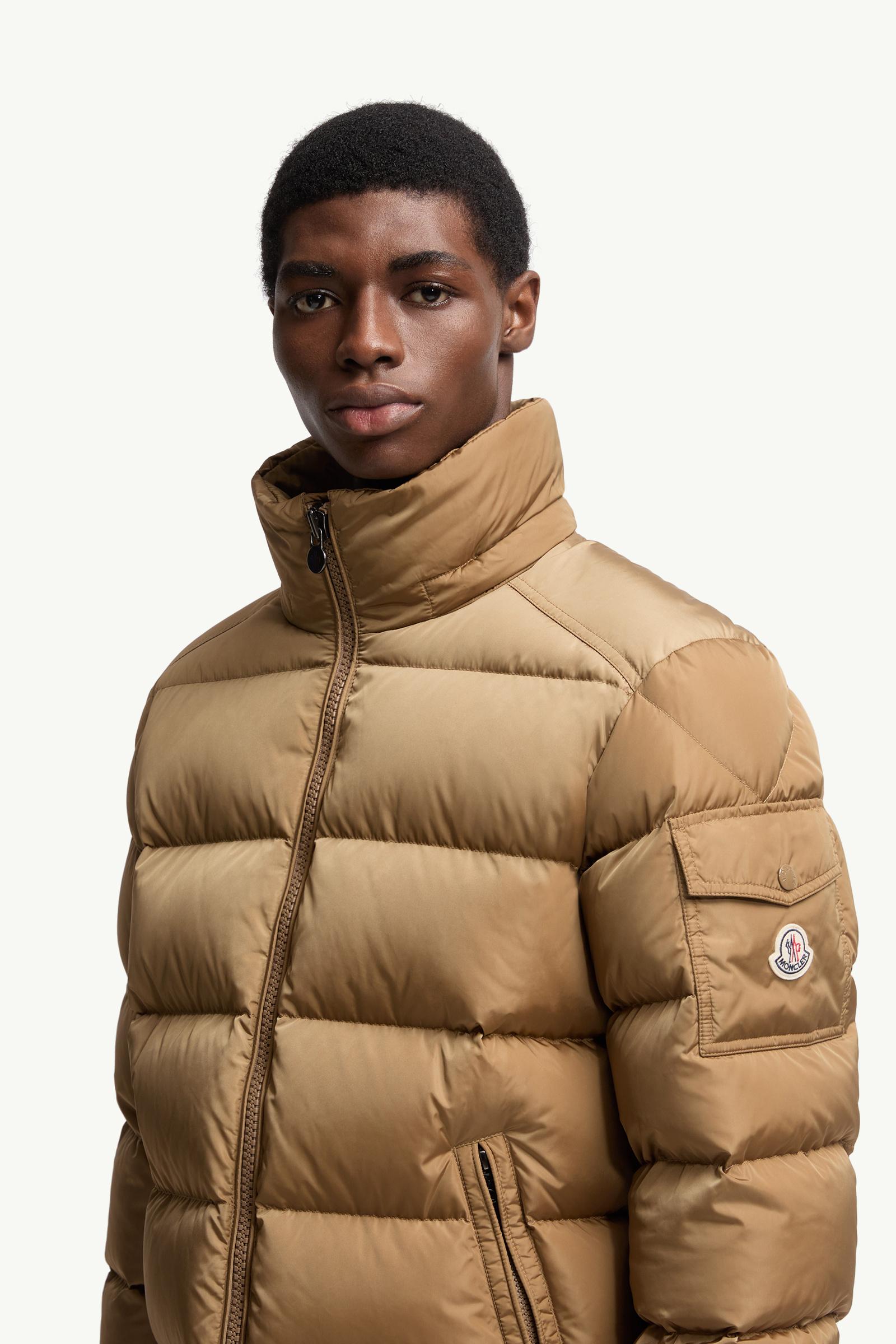 Beige Moncler Maya Matte Short Down Jacket - Short Down Jackets