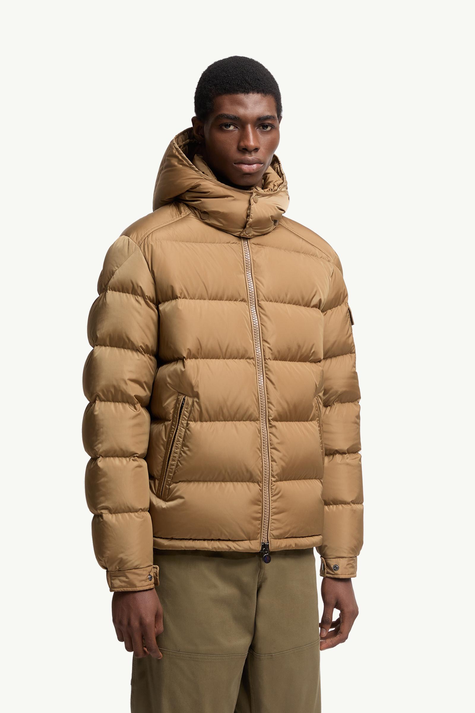 Beige Moncler Maya Matte Short Down Jacket - Short Down Jackets