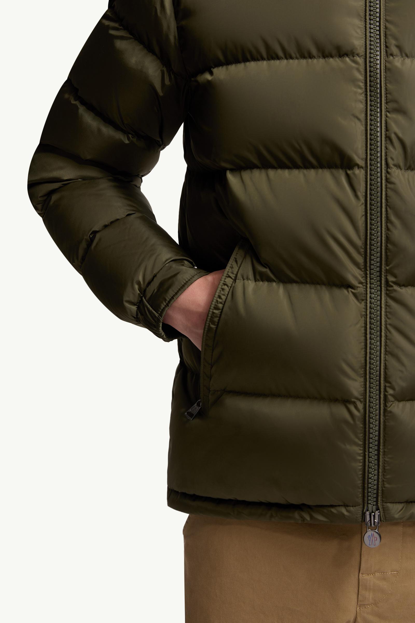 Olive Green Moncler Maya Matte Short Down Jacket - Short Down