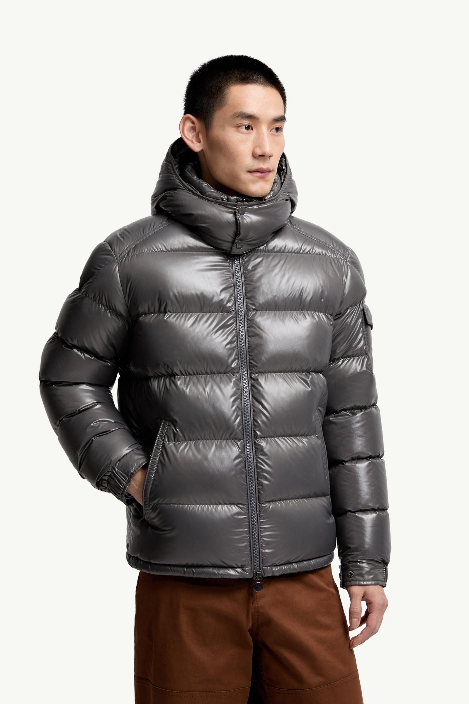 ダークグレー Moncler Mayaショートダウンジャケット : ショートダウン