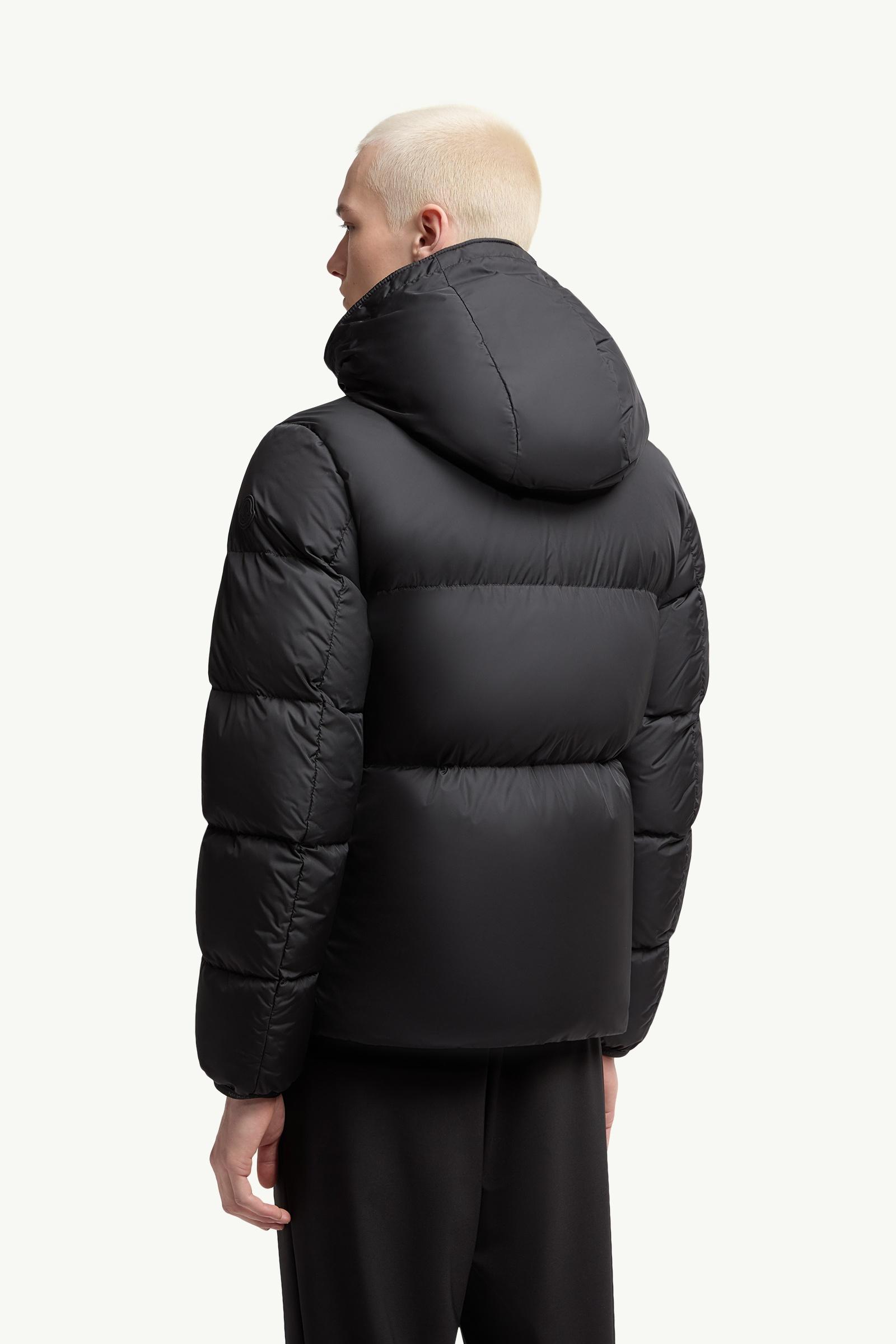 Black Montcla Hooded Short Down Jacket - Short Down Jackets for