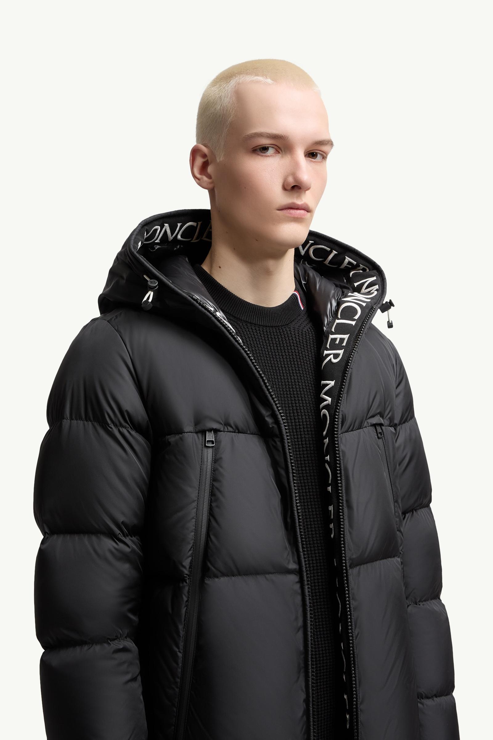 Black Montcla Hooded Short Down Jacket - Short Down Jackets for