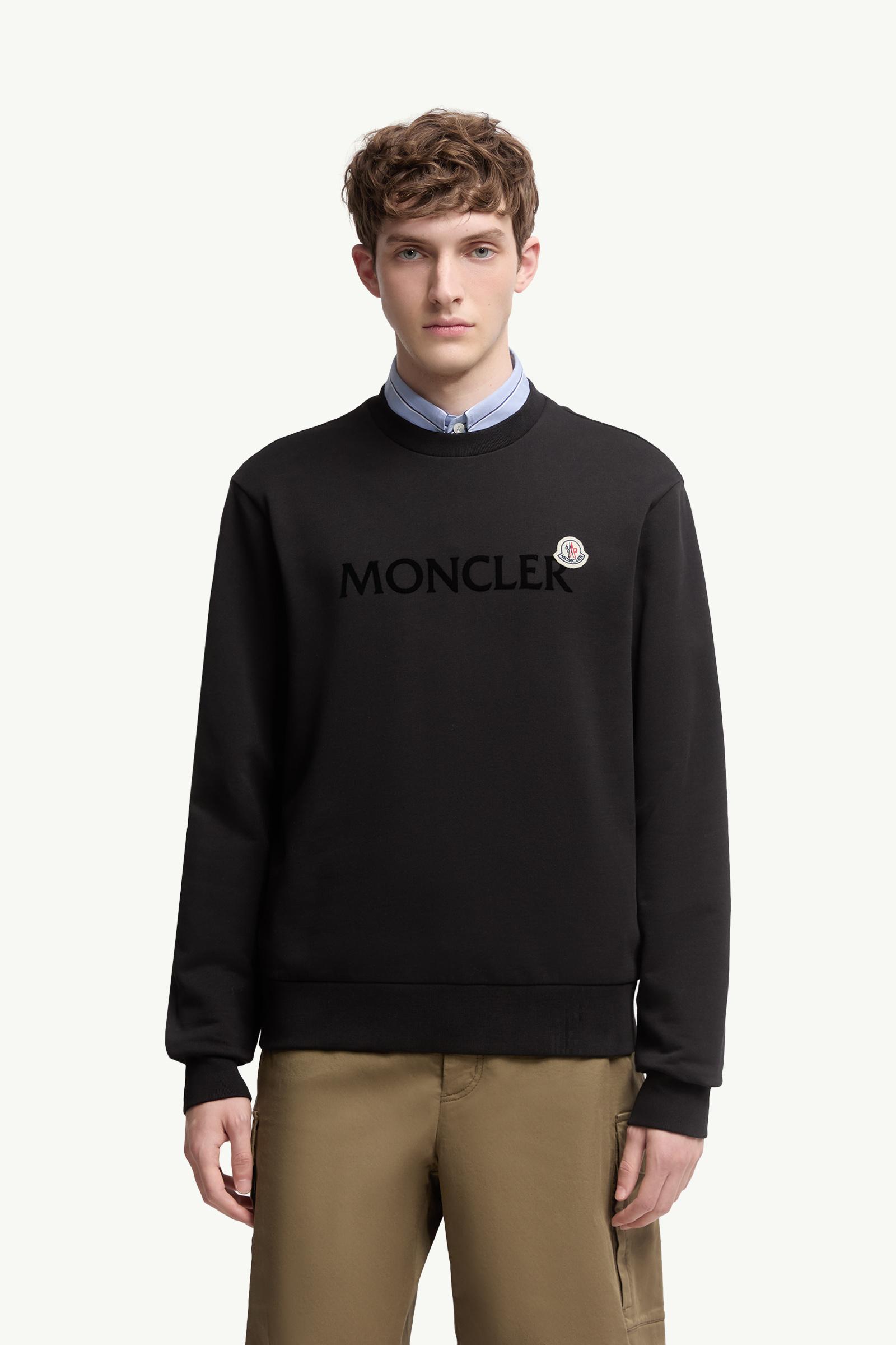 ブラック スウェットシャツ : Sweatshirts 向けの Men | モンクレール