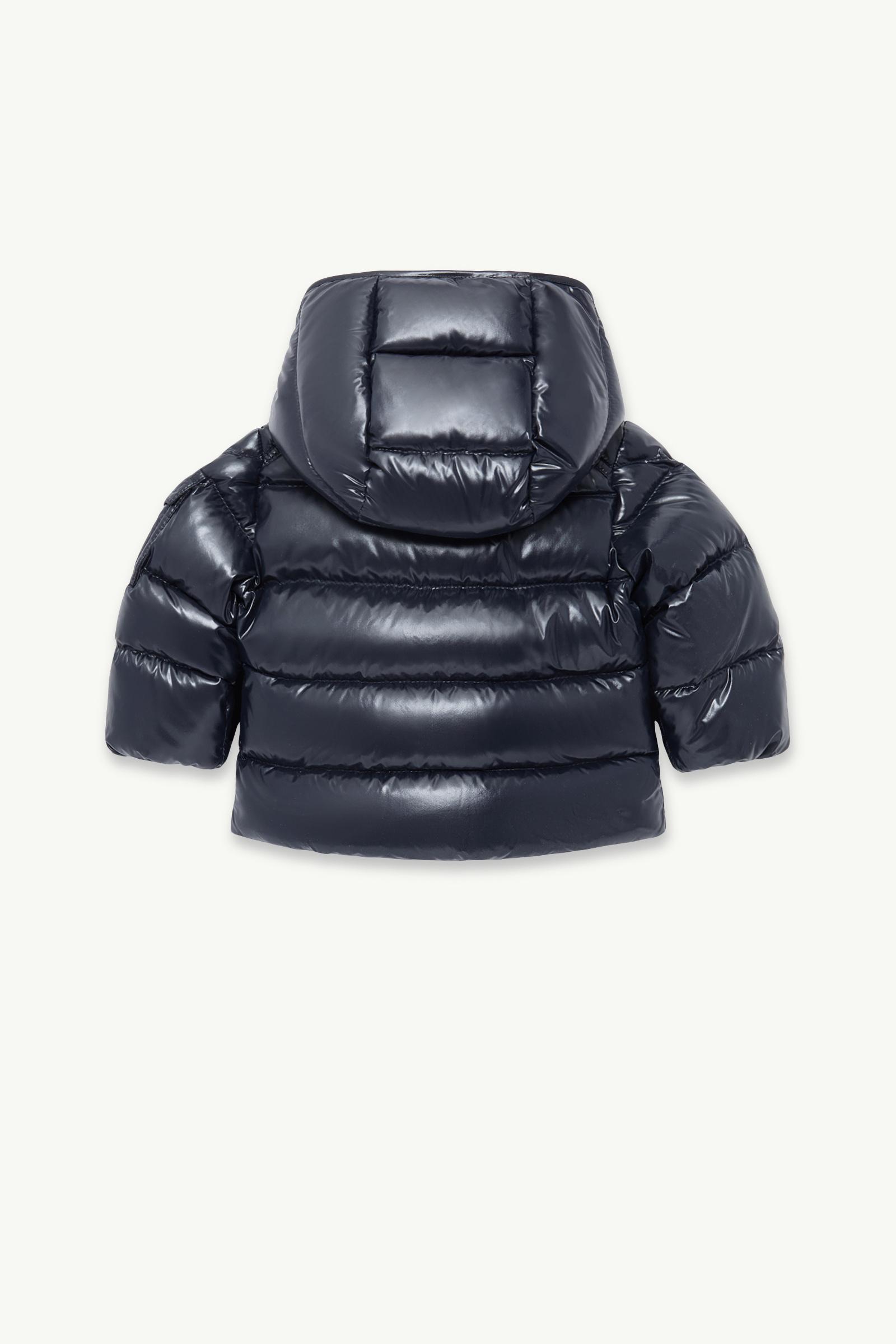 ネイビーブルー Moncler Maya Baby ダウンジャケット : アウター 向け