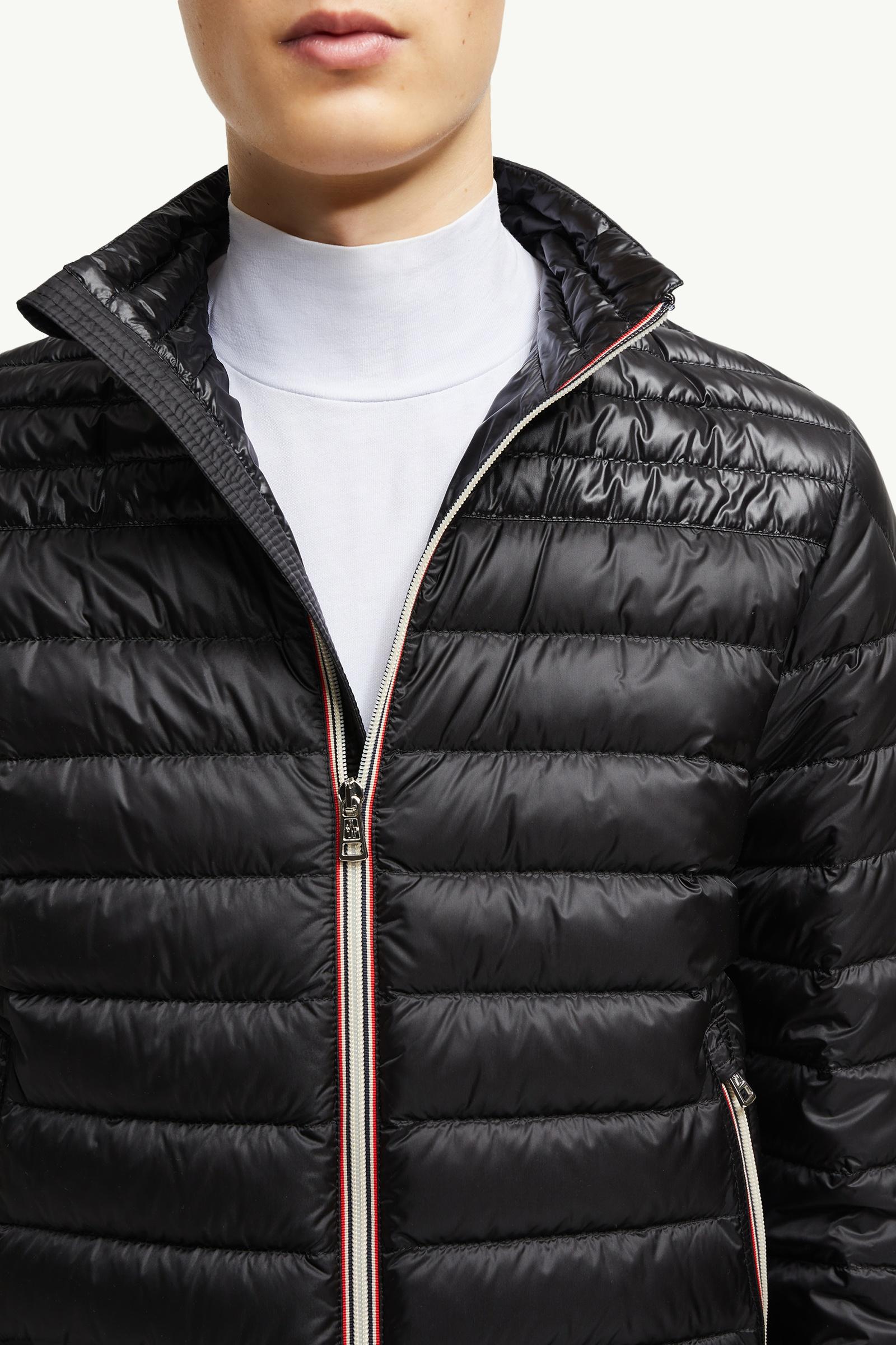 Black Daniel Short Down Jacket - Short Down Jackets for Men
