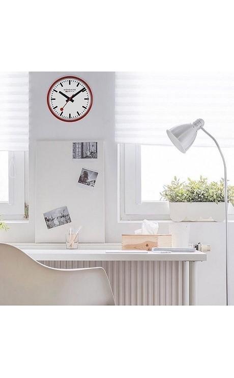 ウオールクロック 25cm レッド – MONDAINE JAPAN ONLINE STORE