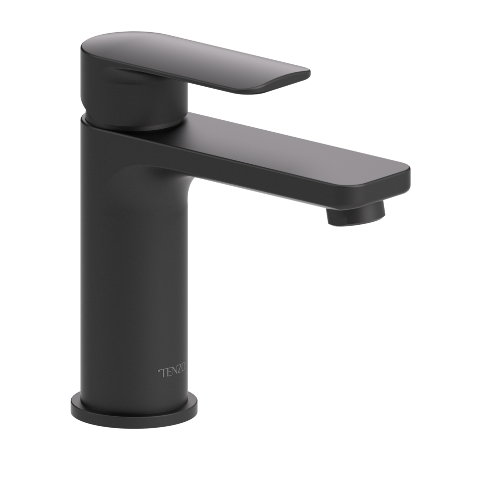TENZO Delano Single hole lavatory faucet Drain Not Included Mat