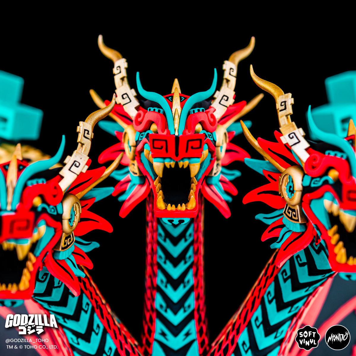 King Ghidorah - Vinyl Designer Figure by Urban Aztec - Planet X