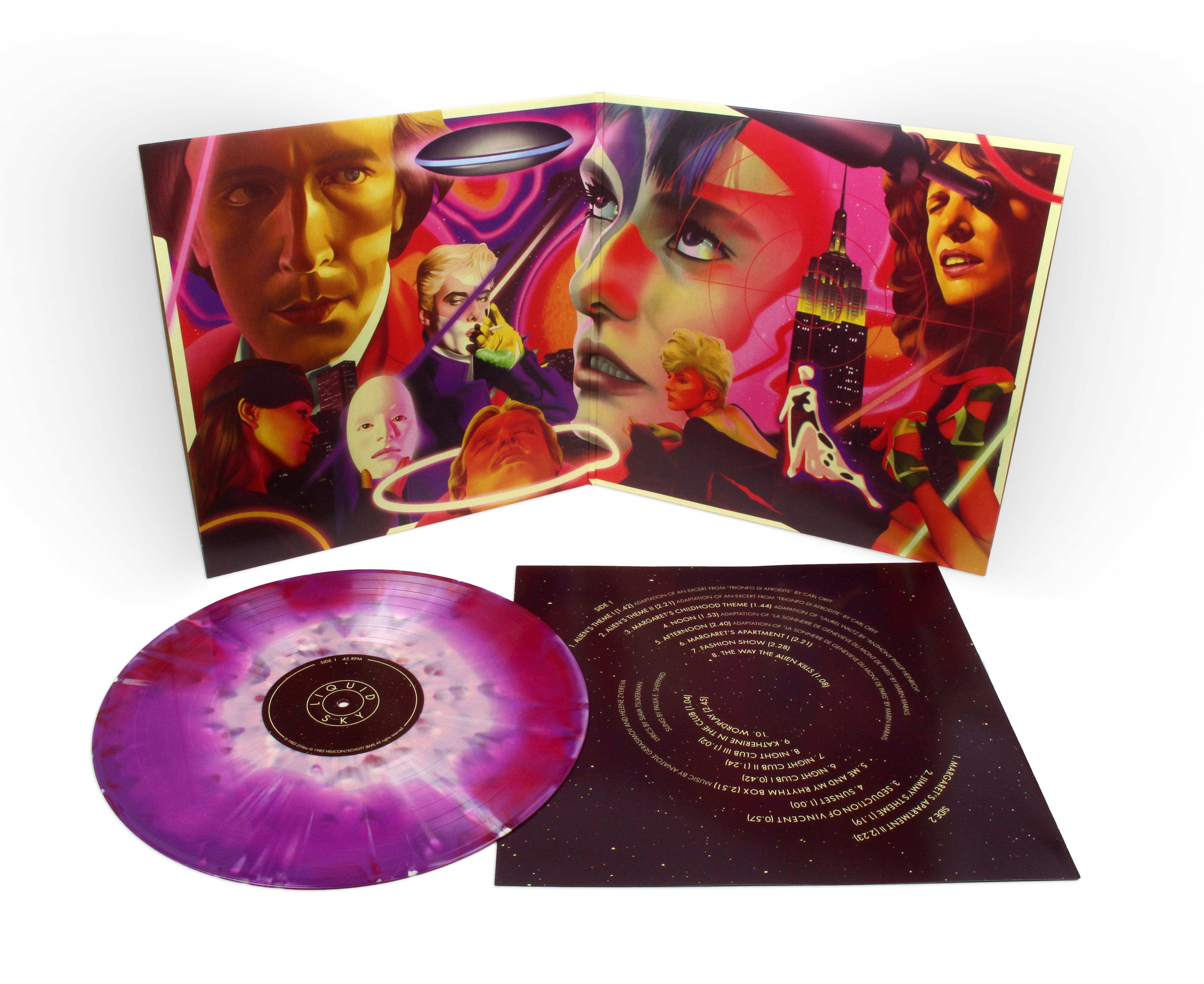 Liquid Sky – Original Motion Picture Soundtrack LP – Mondo