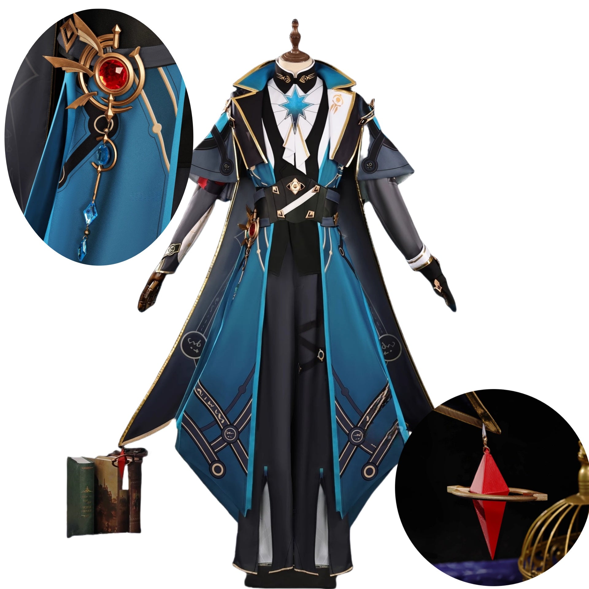 Monenjoy 崩壊スターレイル アナイクス コスチューム コスプレ衣装 3d