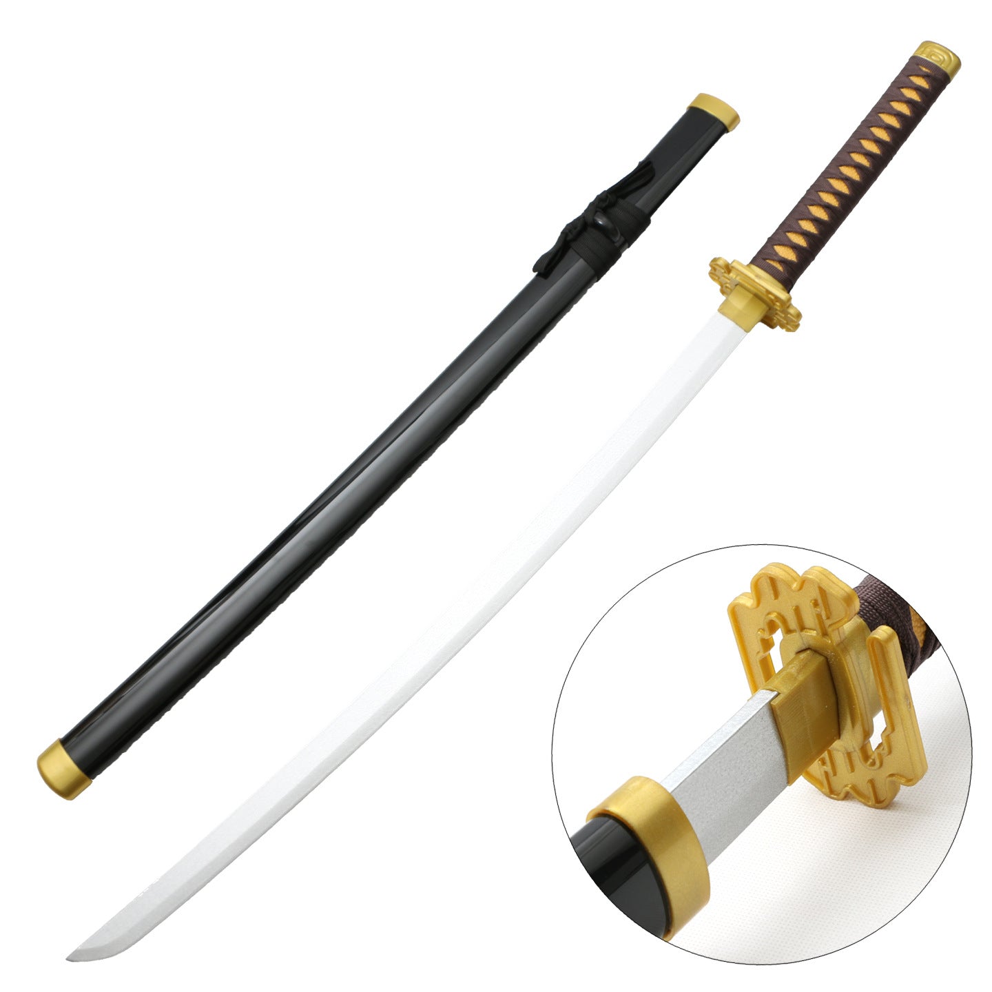 Monenjoy Kagurabachi Japanese Sword Cosplay Prop Demon Sword Rokuhei K
