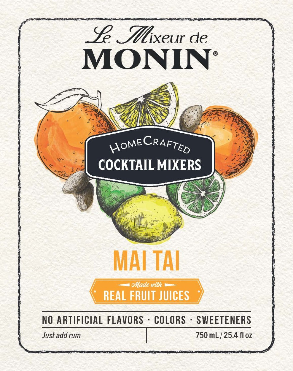 HomeCrafted Mai Tai Mix - Monin US