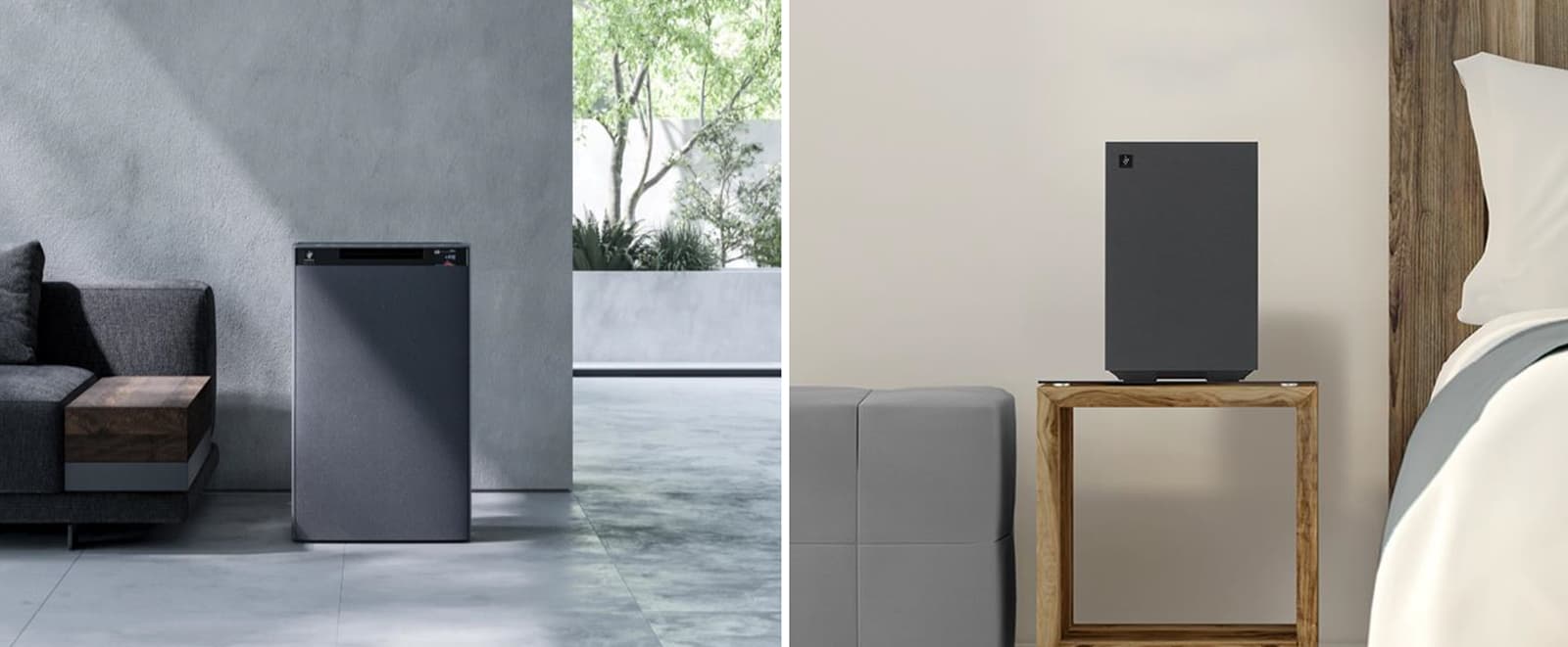 シャープ］業界初！室内にただよう粒子数の見える化を実現した加湿空気