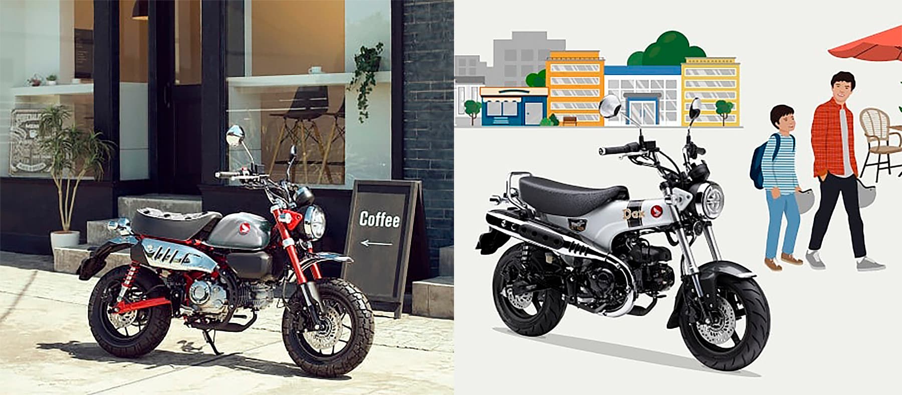 Honda］人気のミニバイク「Dax」「Monkey」の2006年モデルが登場