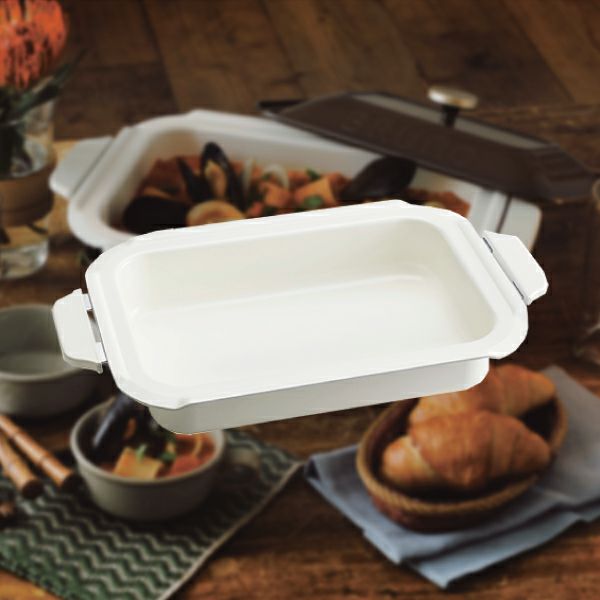 BRUNO ブルーノ コンパクトホットプレート用 セラミックコート鍋