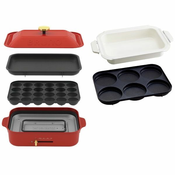 BRUNO ブルーノ コンパクトホットプレート マルチプレート セラミック