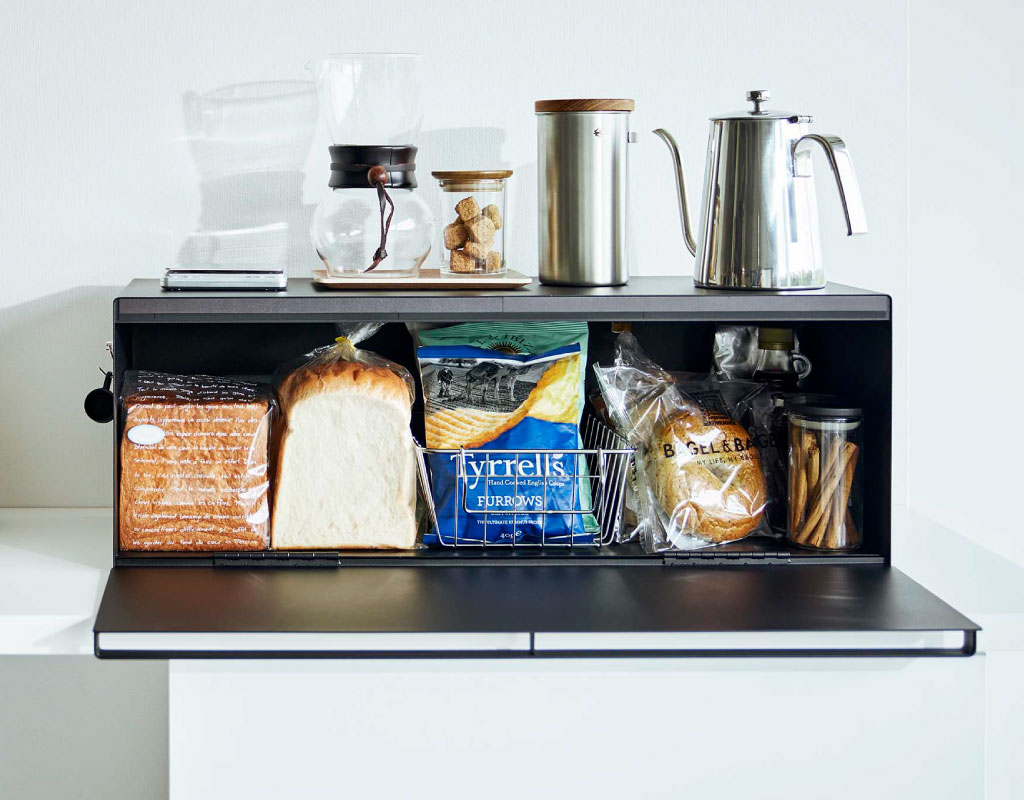 山崎実業 ブレッドケース タワー ワイド tower | キッチン雑貨・タワー