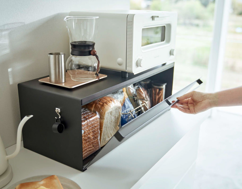 山崎実業 ブレッドケース タワー ワイド tower | キッチン雑貨・タワー